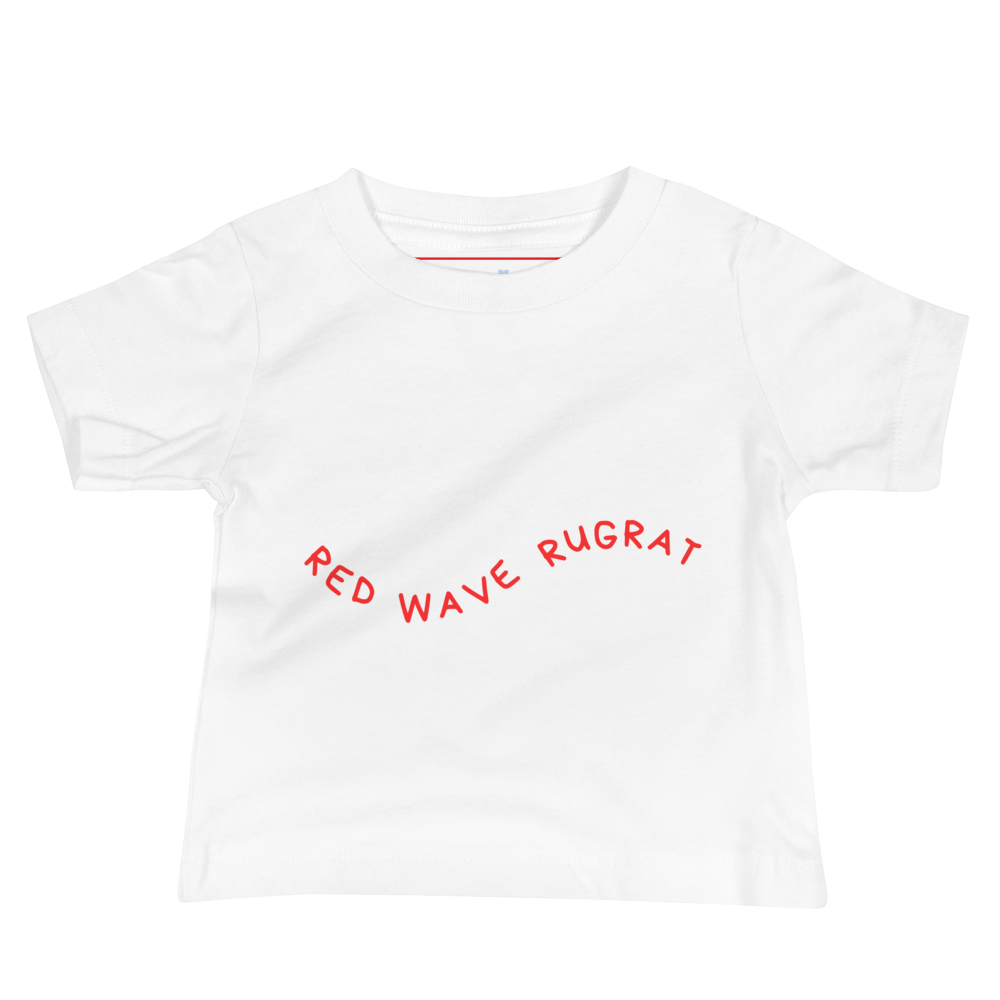 Red Wave Rugrat | Conservative Baby T-Shirt